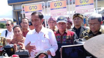 Jalan Tol Seroja Beroperasi Setelah Di Resmikan Presiden Jokowi