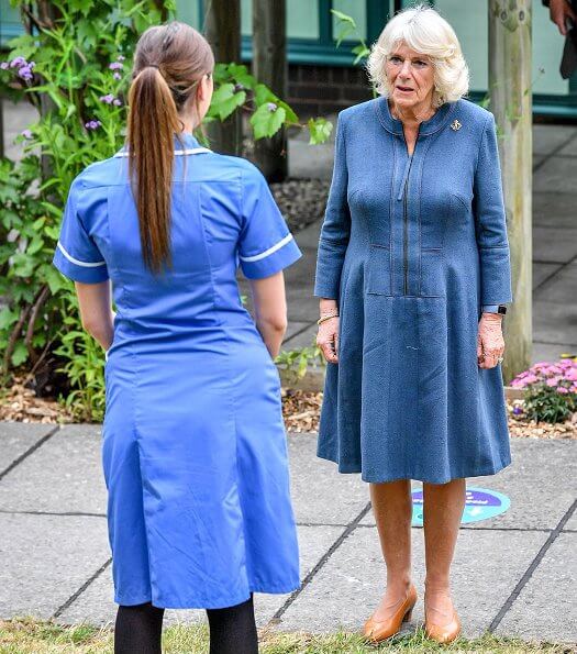 The Prince of Wales and The Duchess of Cornwall visited Gloucestershire Royal Hospital and thanked key workers