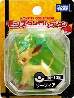 Leafeon figure Takara Tomy Monster Collection M series