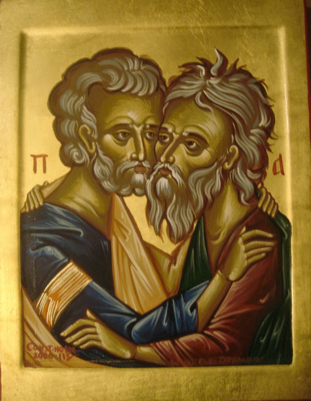 Embrace of Sts. Peter and Andrew