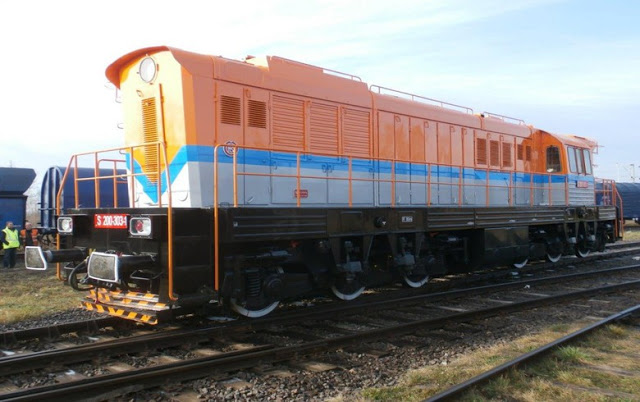 Loko Trans auf dem Weg nach Mazedonien