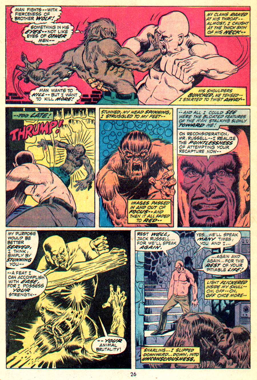 Read online Werewolf by Night (1972) comic -  Issue #2 - 19