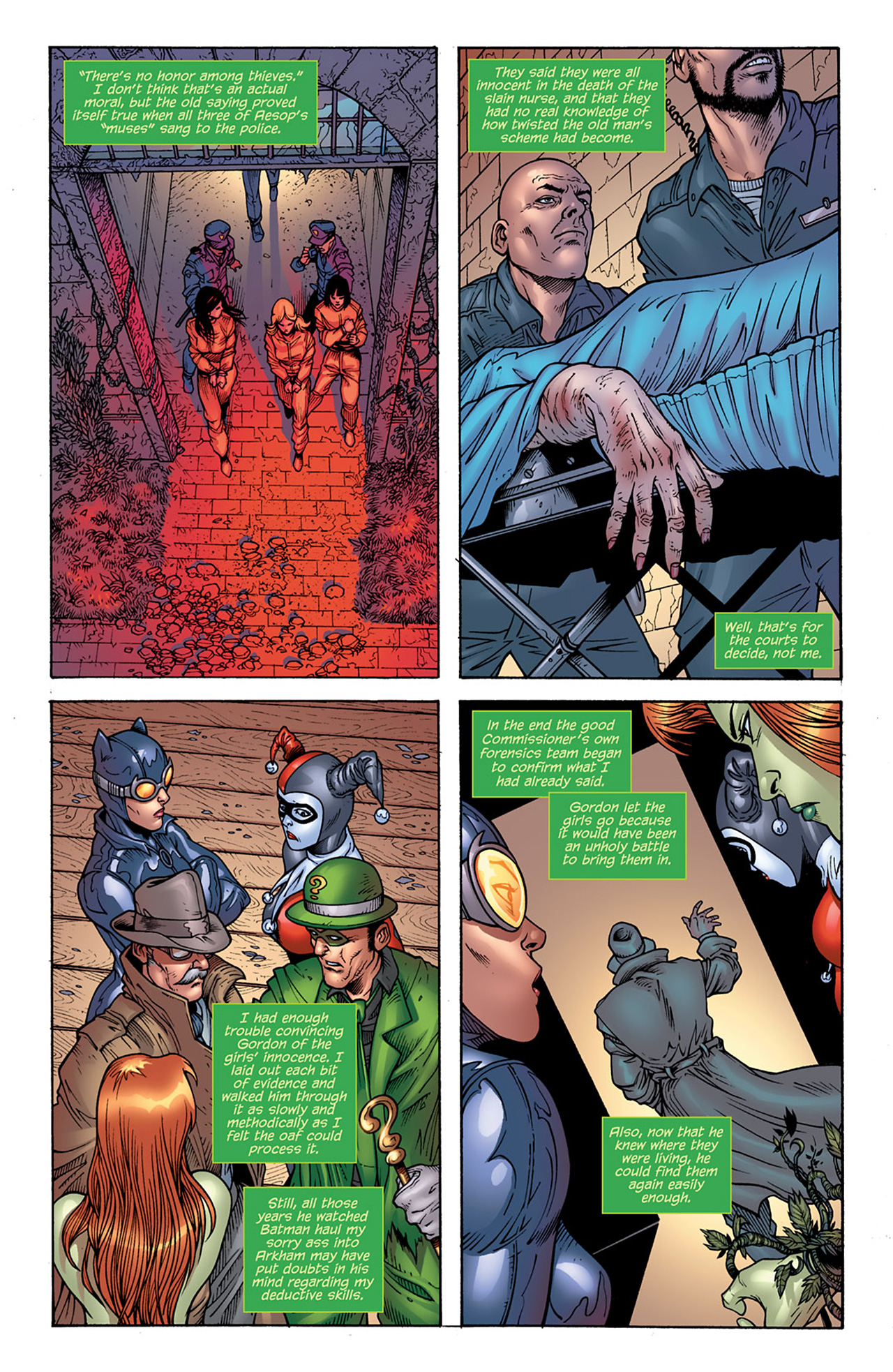 Read online Gotham City Sirens comic -  Issue #10 - 22