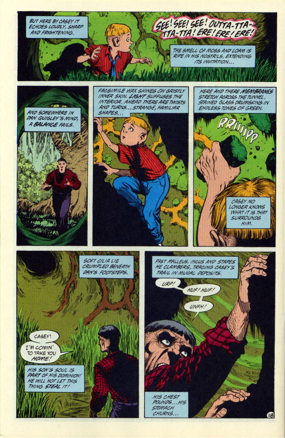 Swamp Thing (1982) Issue #116 #124 - English 19