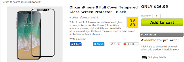 Apple iPhone Screen Protector