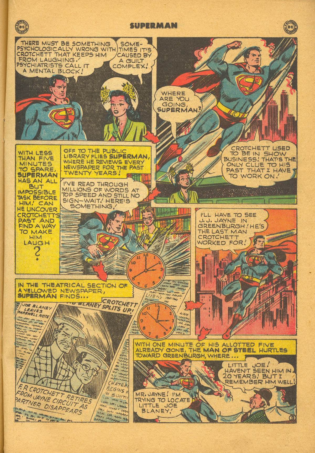 Read online Superman (1939) comic -  Issue #56 - 25