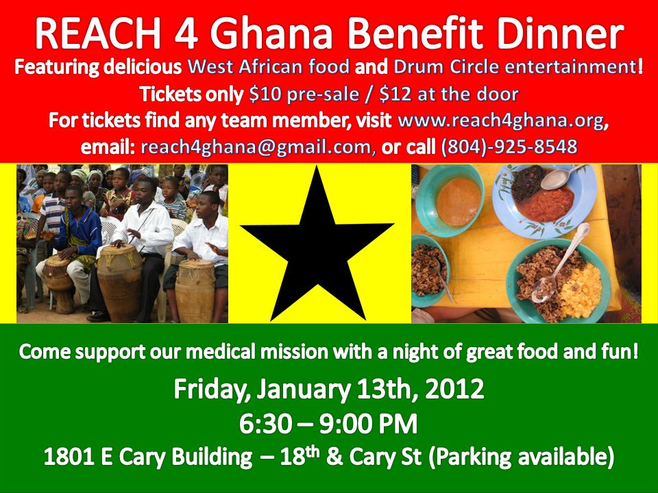 REACH 4 Ghana REACH 4 Ghana Benefit Dinner
