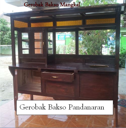 Gerobak bakso satu tungku