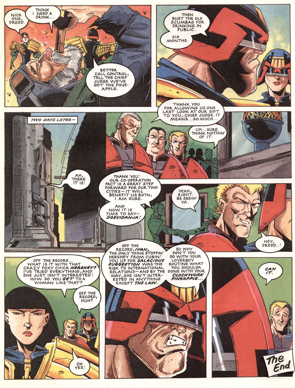 Read online Judge Dredd: The Complete Case Files comic -  Issue # TPB 16 (Part 1) - 199