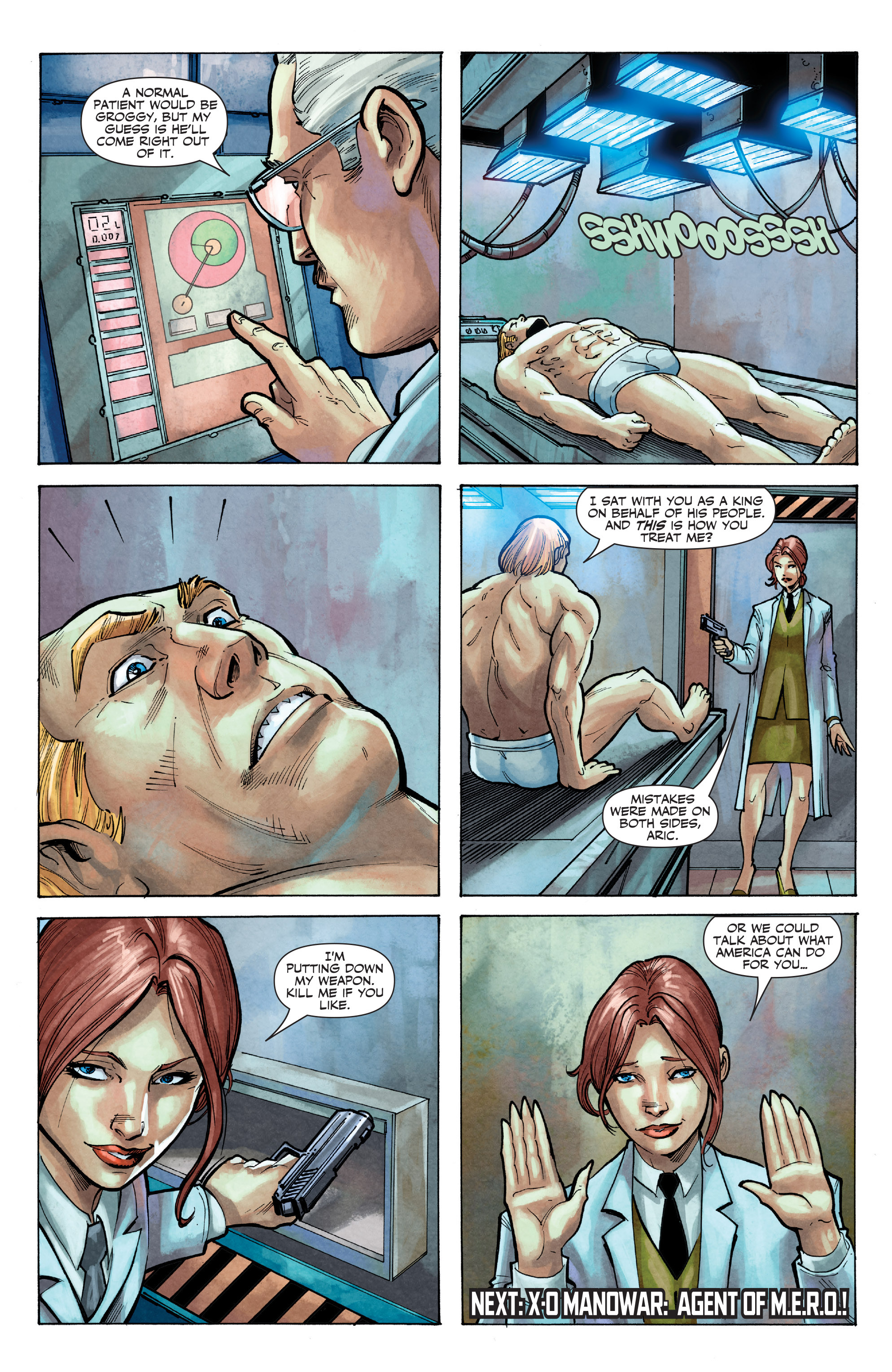 Read online X-O Manowar (2012) comic -  Issue #21 - 23