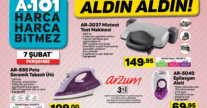A101 14 Şubat Sevgililer Günü Aktüel Kataloğu Pratik Tarifler