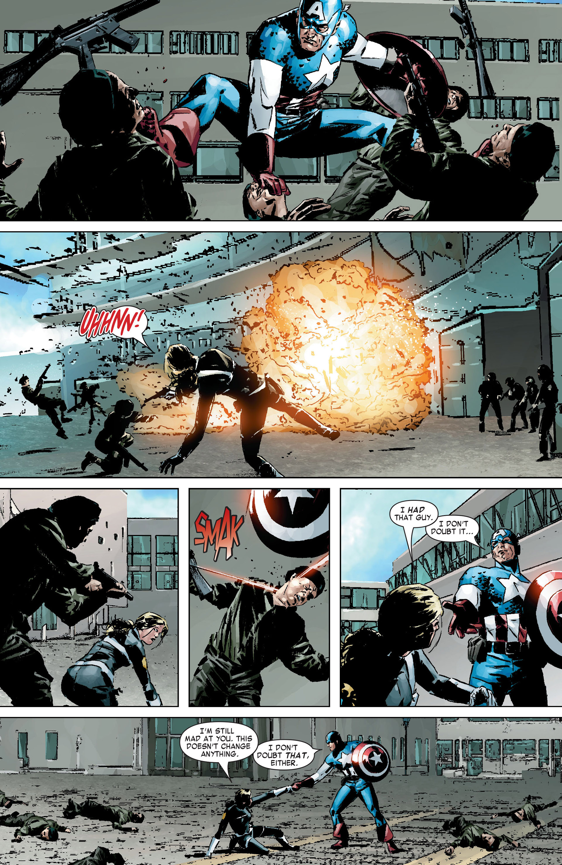 Read online Captain America (2005) comic -  Issue #9 - 14
