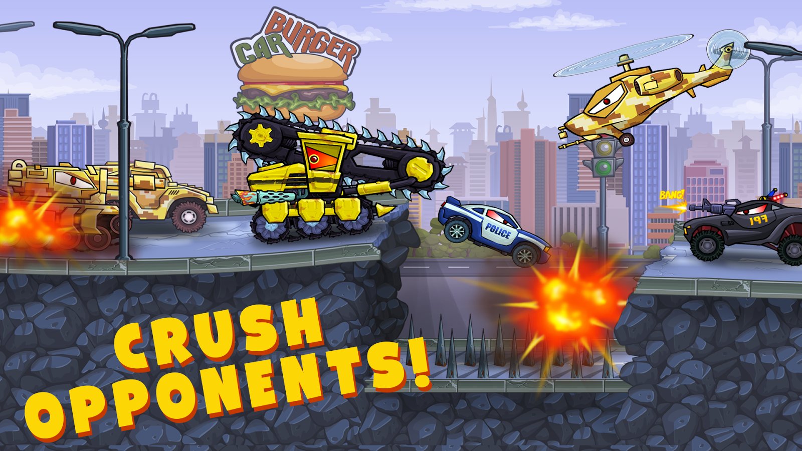 Car Eats Car 3 Apk + Mod all unlocked Download Myappsmall provide