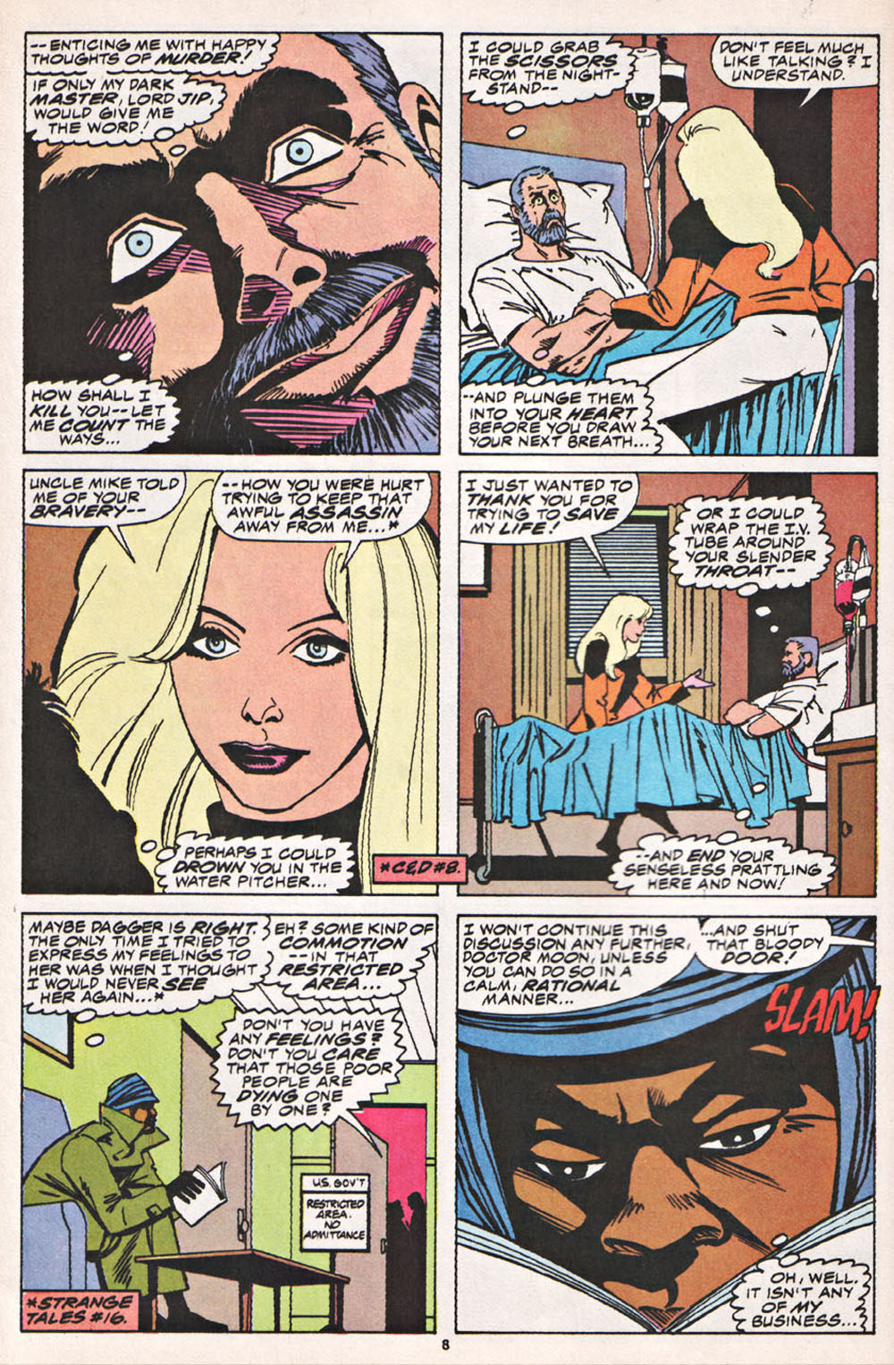 Read online Cloak and Dagger (1990) comic -  Issue #10 - 7