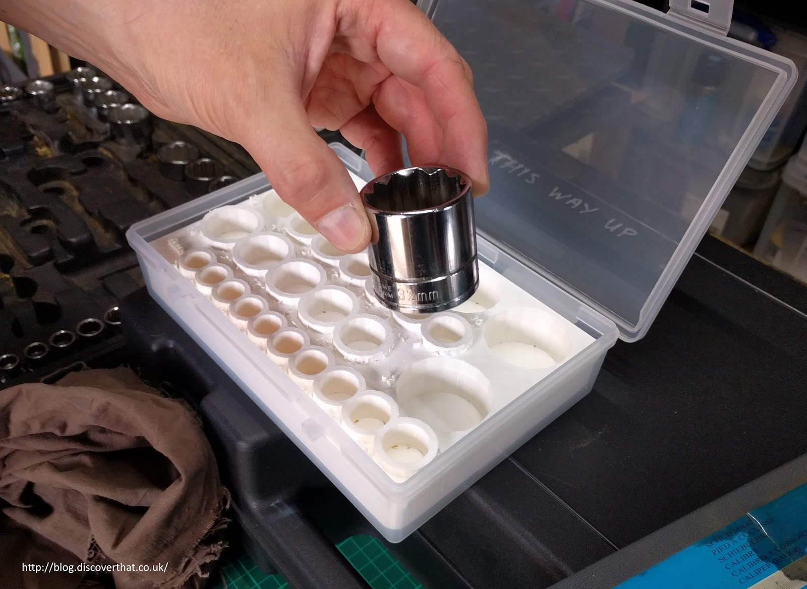 DiscoverThat Journal Socket set replacement case