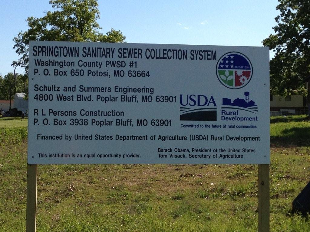 SSE News and Information Springtown Gets Sewer Service After Years of