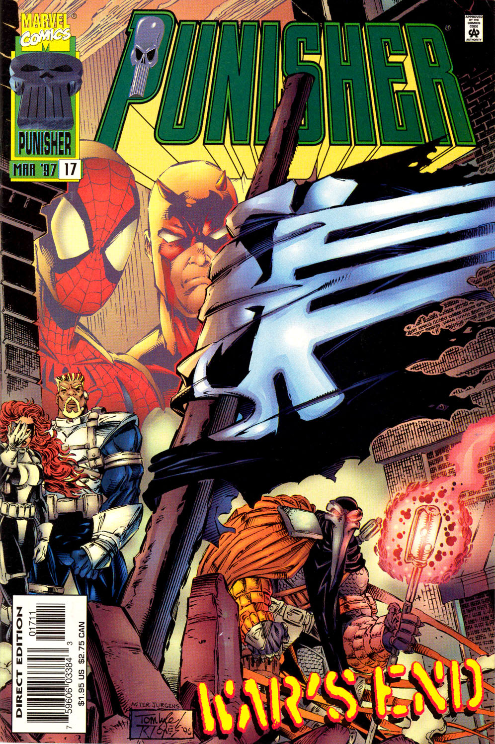 Read online Punisher (1995) comic -  Issue #17 - Dead Man Walking - 1