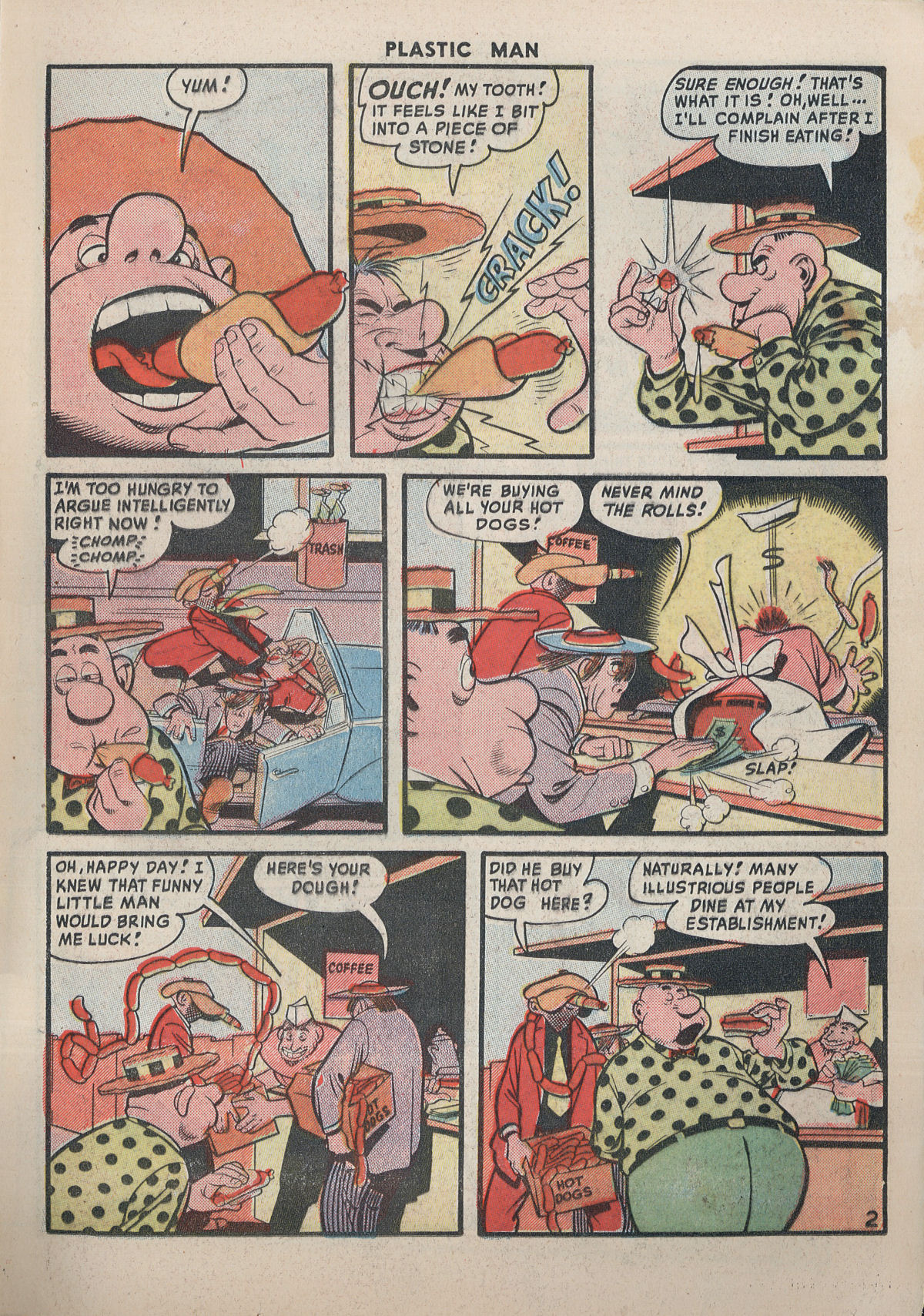 Read online Plastic Man (1943) comic -  Issue #18 - 18