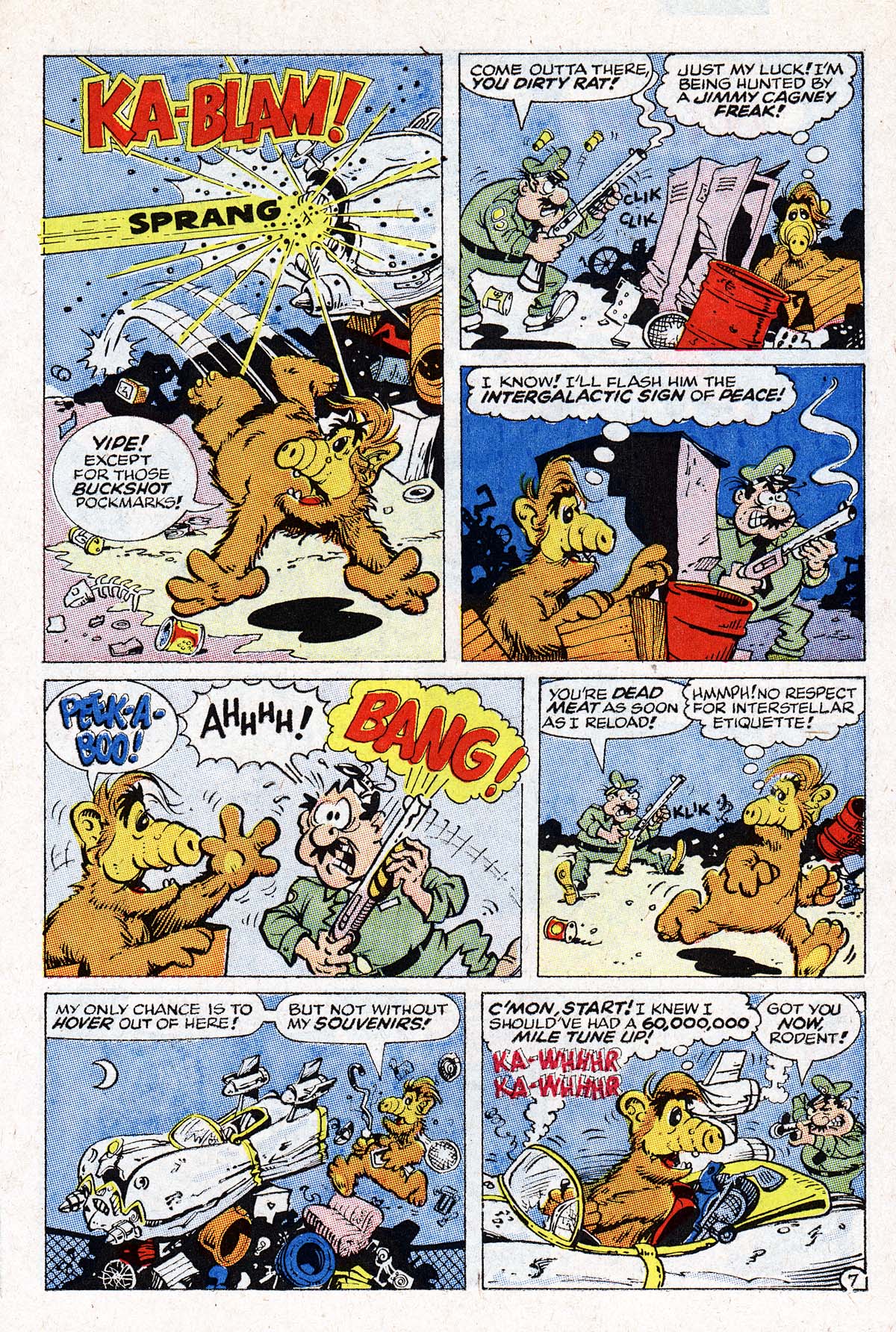 Read online ALF comic -  Issue #1 - 8