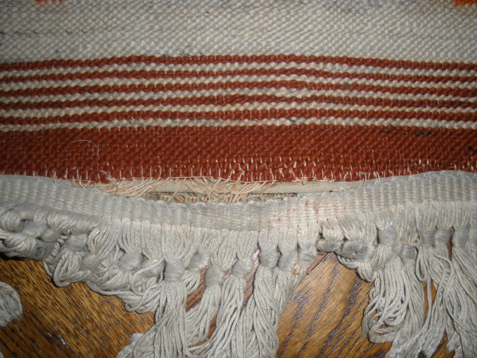MachineMade Fringes on an Oriental Rug An Easy Fix?