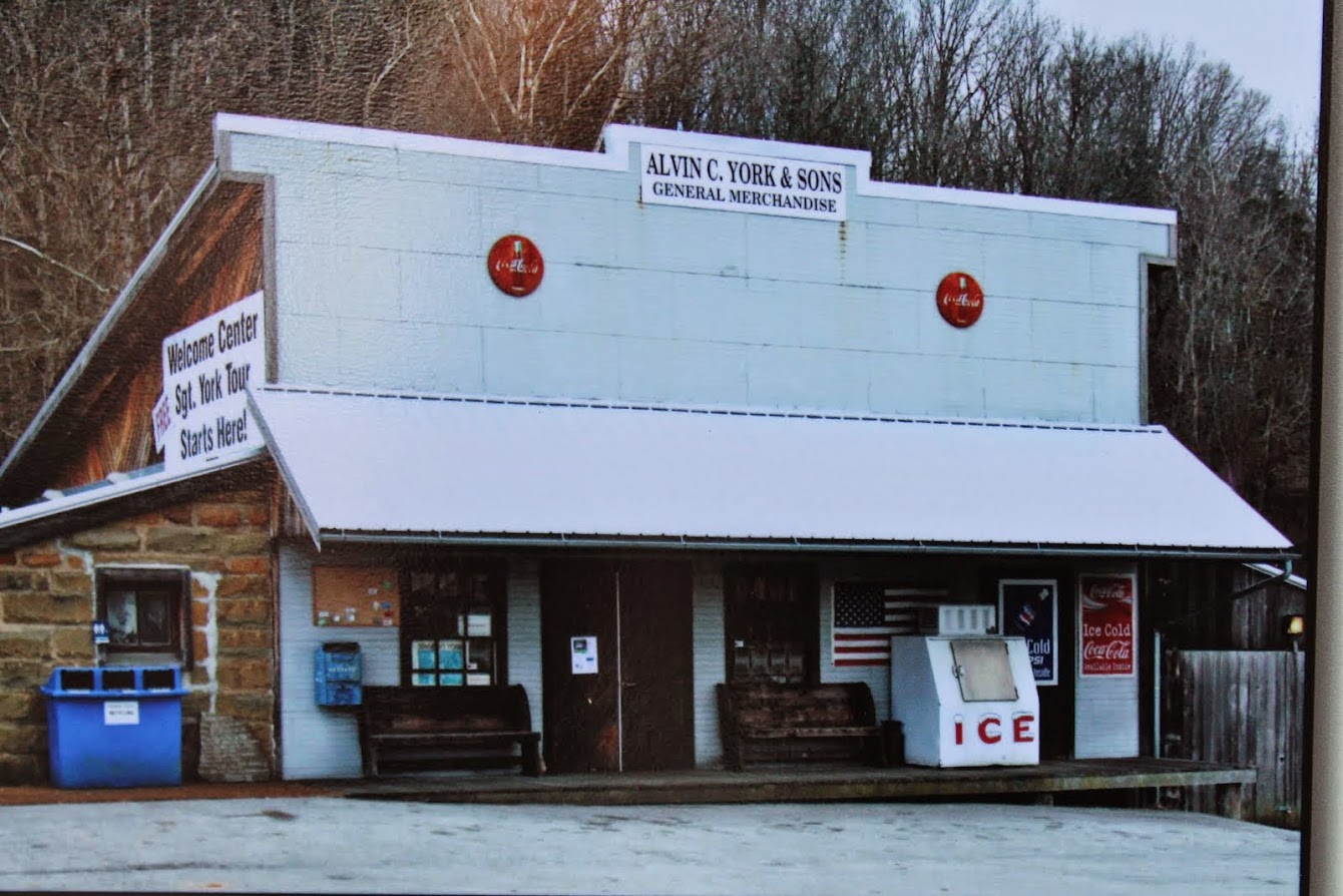 Sgt. Alvin C. York General Store Sgt. Alvin C. York Store & Visitor Center, Pall Mall, Tennessee