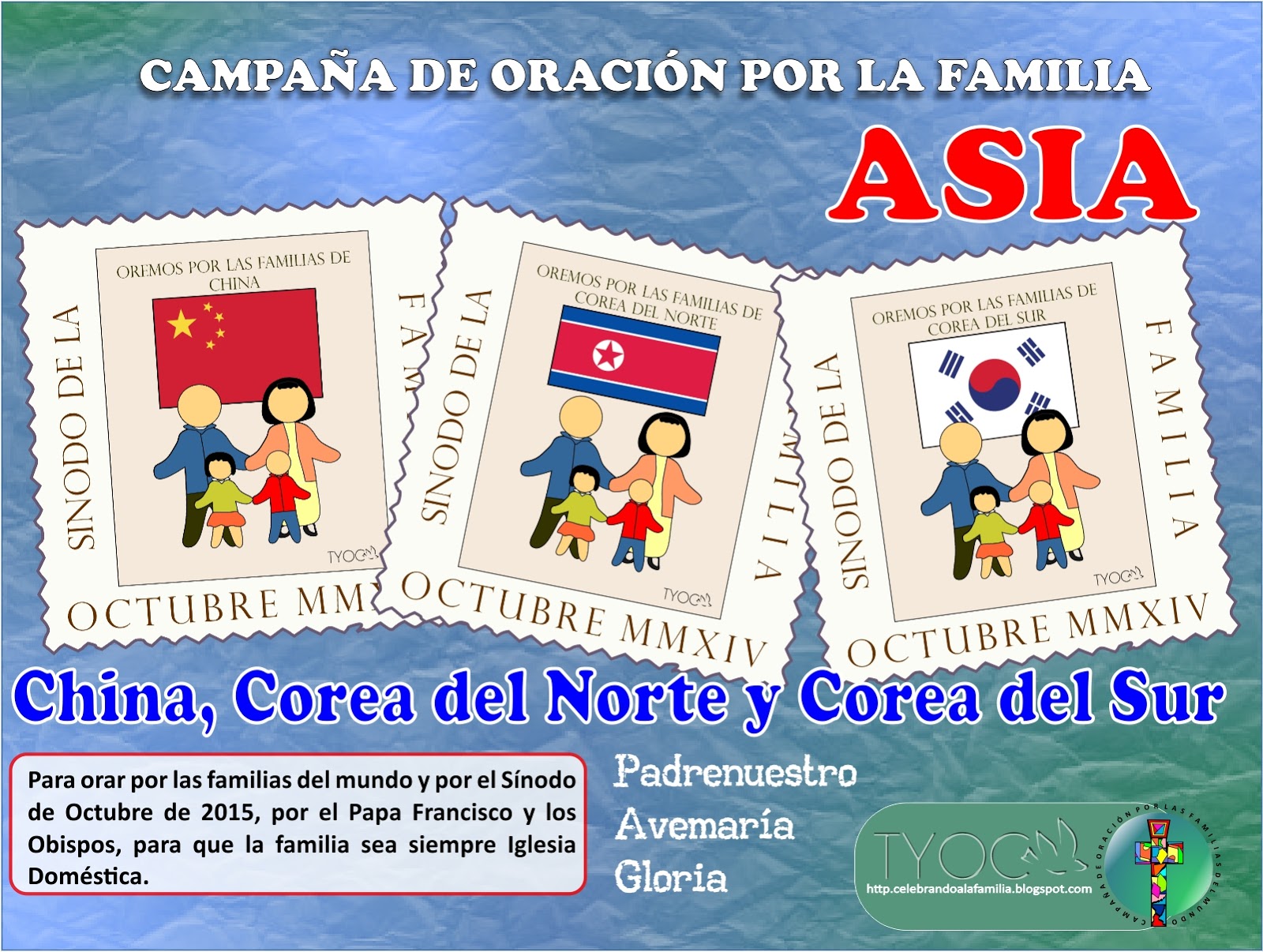 CELEBRANDO A LA FAMILIA CHINA, COREA DEL NORTE Y COREA DEL SUR