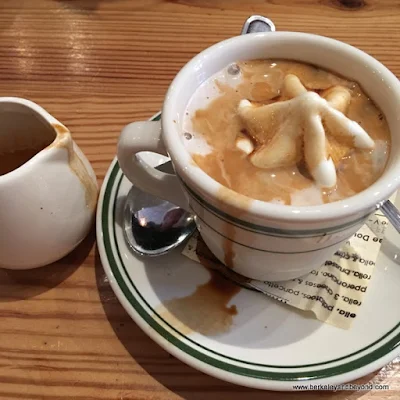 affogato at Lucia's Pizzeria in Berkeley, California