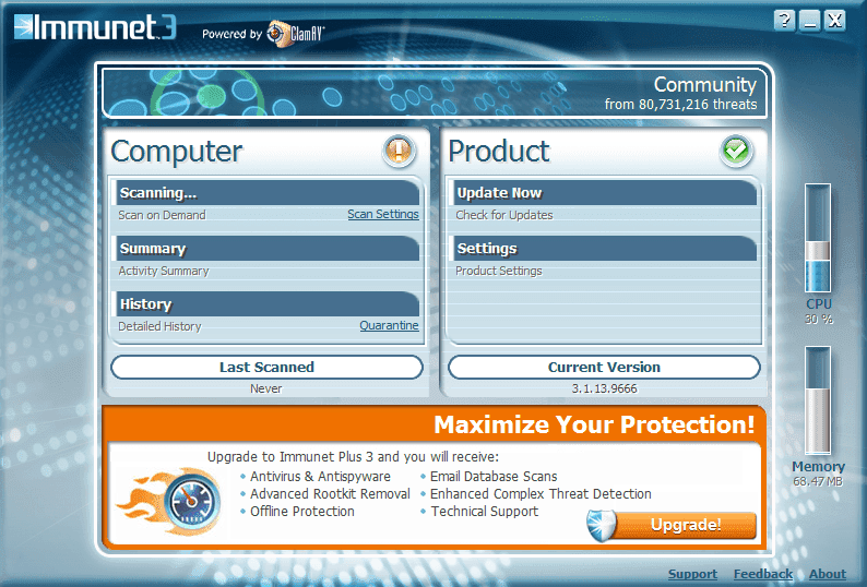 Immunet 3 Free Antivirus Immunet 3 Free Antivirus