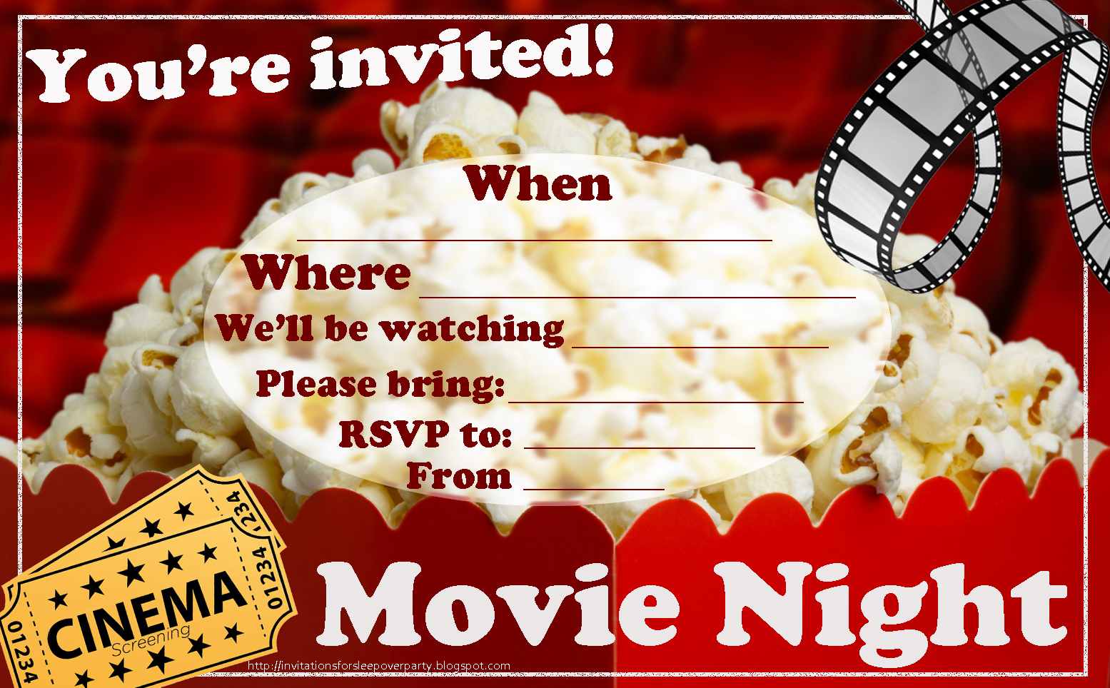 INVITATIONS FOR SLEEPOVER PARTY INVITATIONS FOR SLEEPOVER PARTY