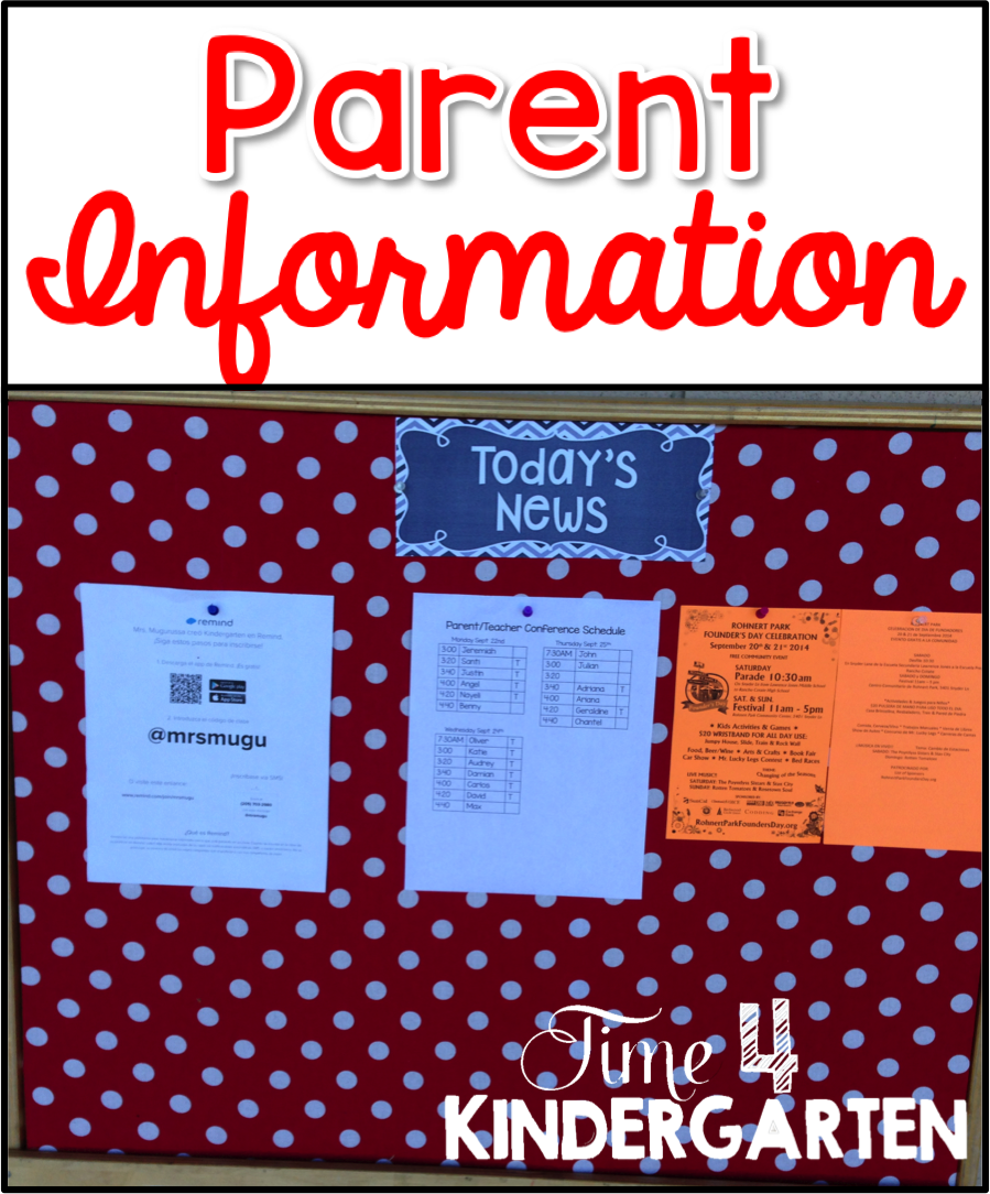 parent information board