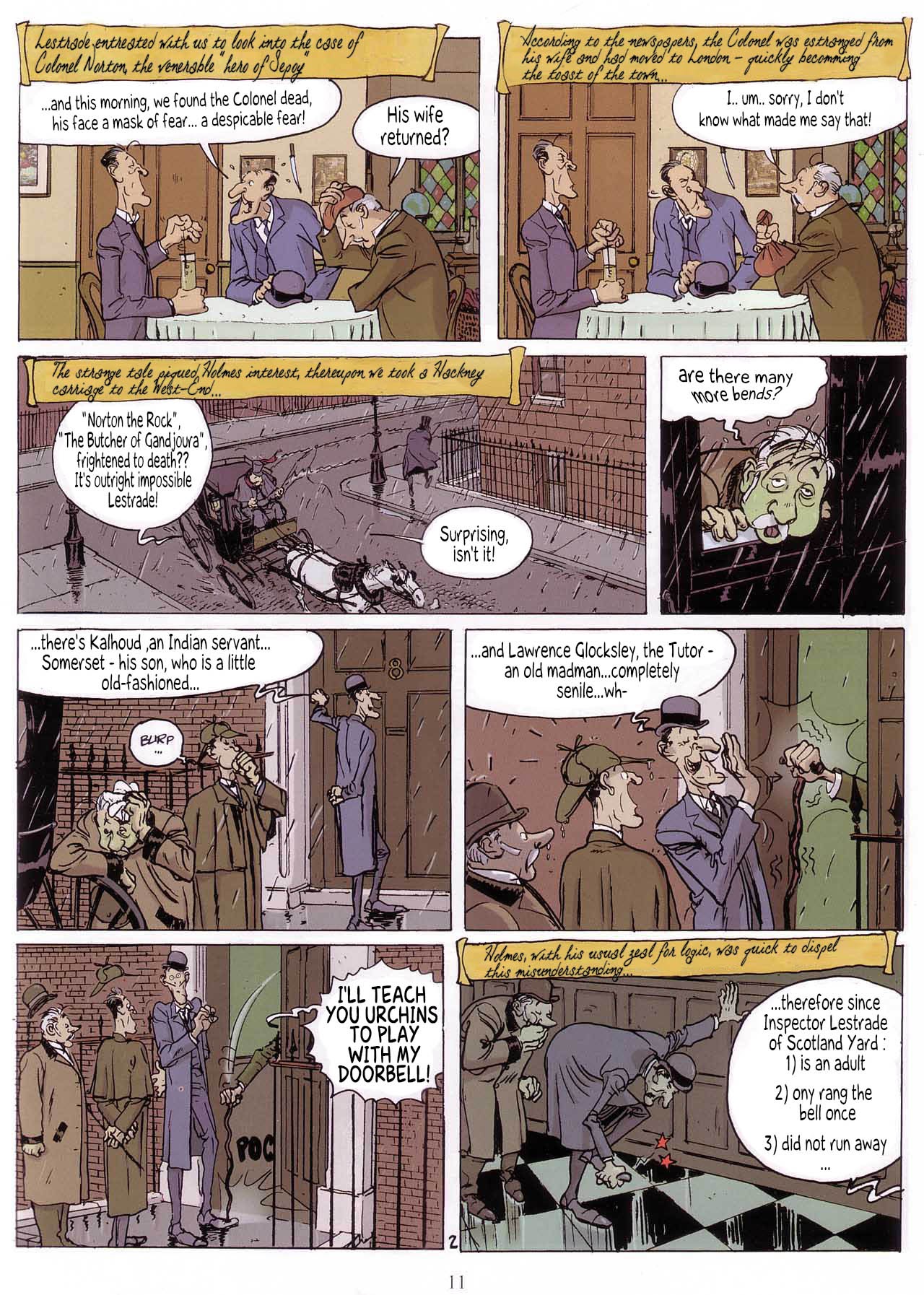 Read online Baker Street (2000) comic -  Issue #1 - 12