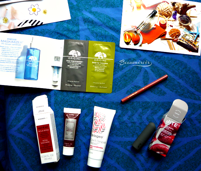 Unboxing Sephora Play! beauty subscription box for May 2016: photos, swatches, first impressions
