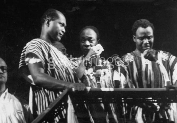 Image of Duchess of Kent dances with Kwame Nkrume first President of