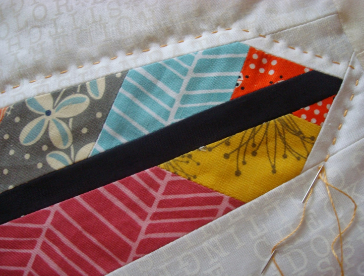 Needles and thread make all the difference in big stitch quilting