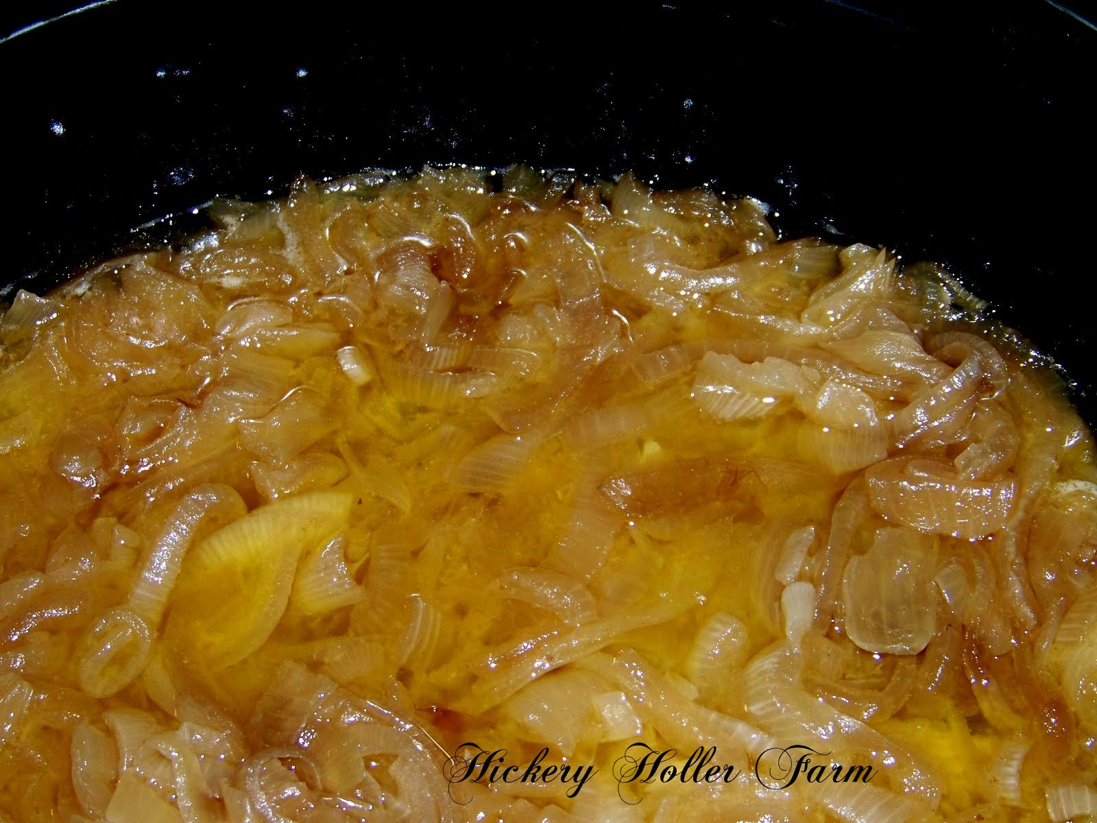 Hickery Holler Farm Canning Caramelized Onions