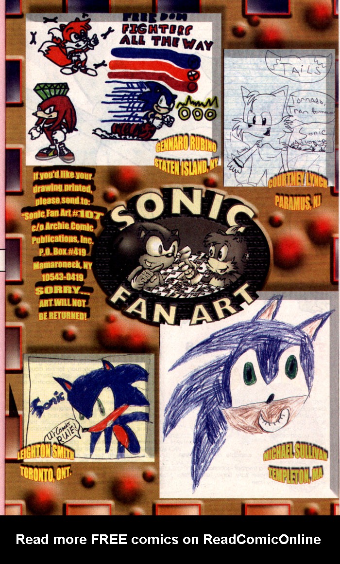 Read online Sonic The Hedgehog comic -  Issue #107 - 18