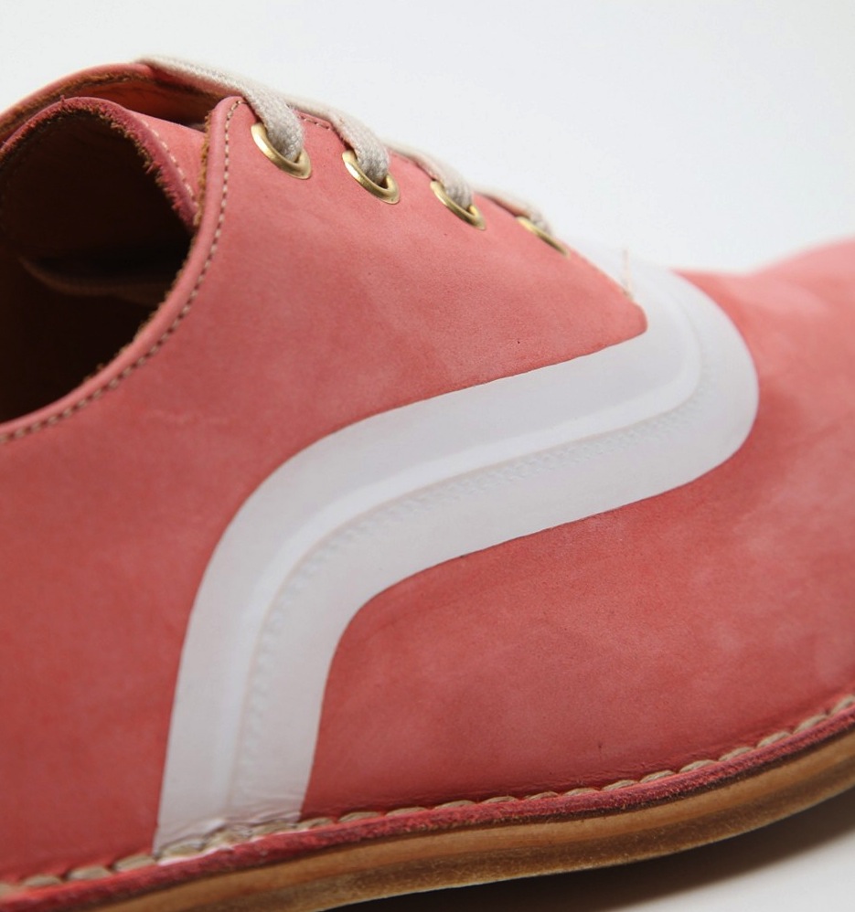 RANNAS Pink Oxford Shoe(Men)