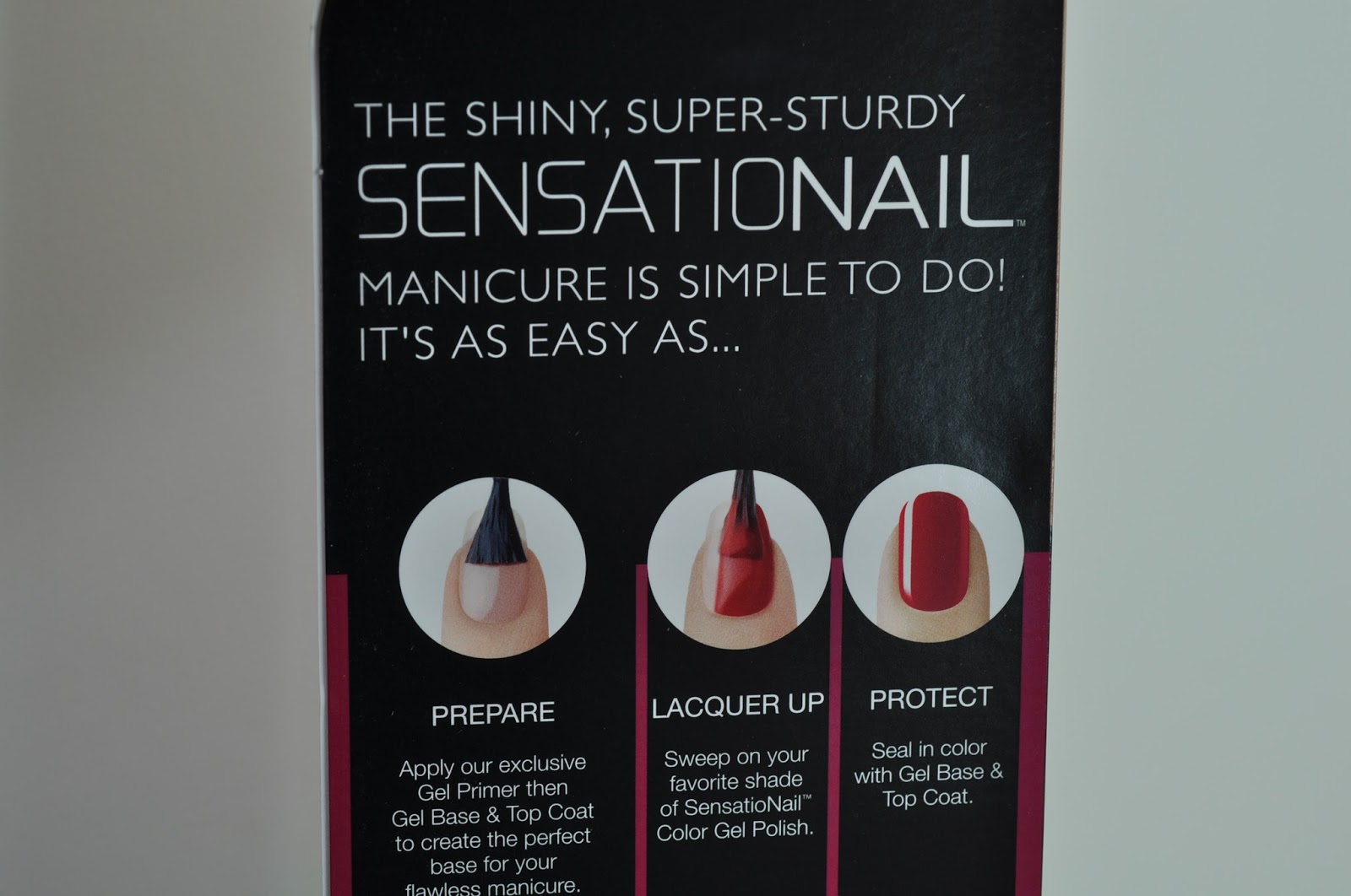 Sensationail Gel Polish Starter Kit and Going For The Rose Gold Gel