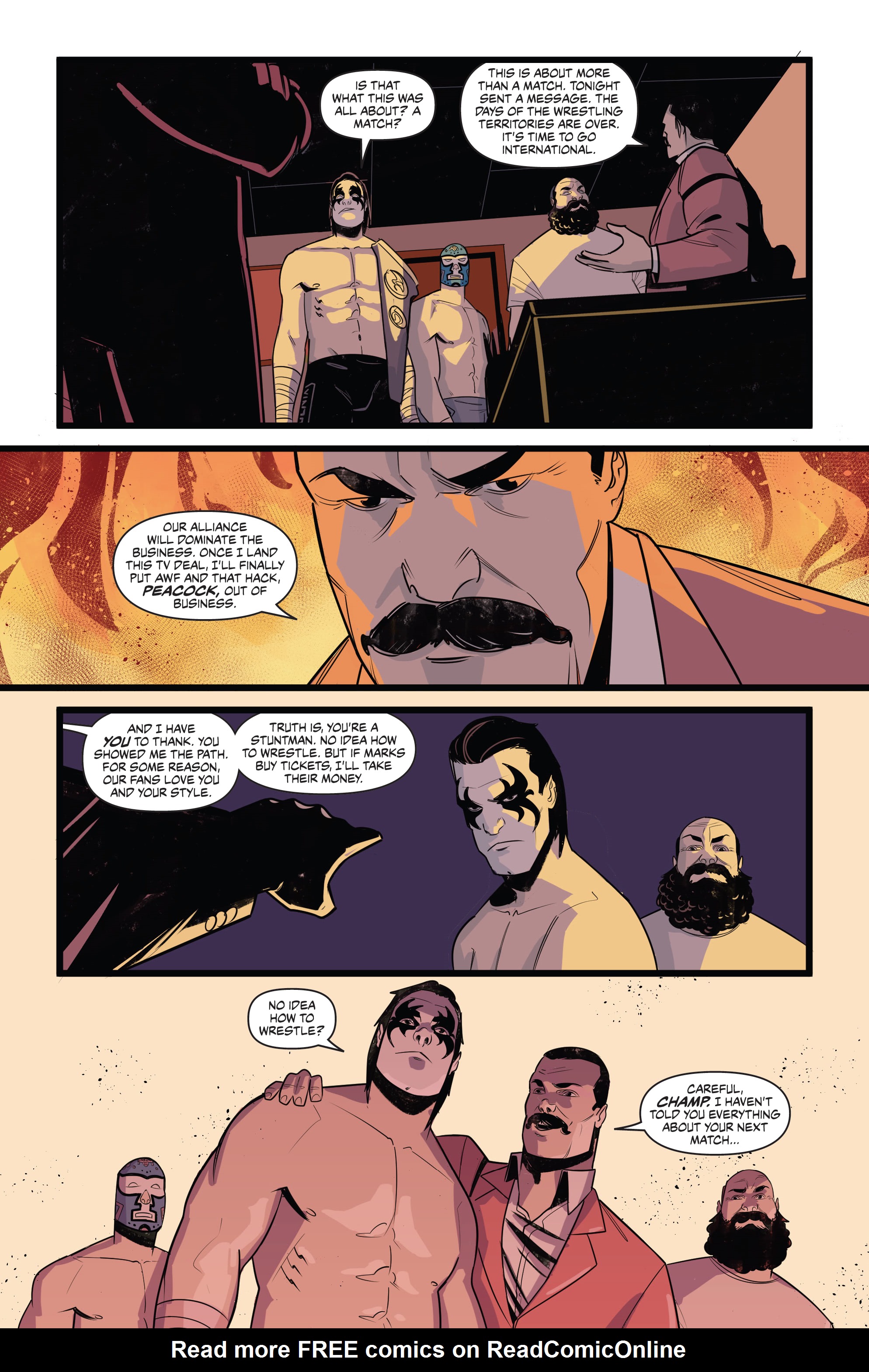 Read online Over the Ropes comic -  Issue # _TPB - 54