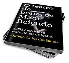 O livro Teatro de Bonecos Mané Beiçudo