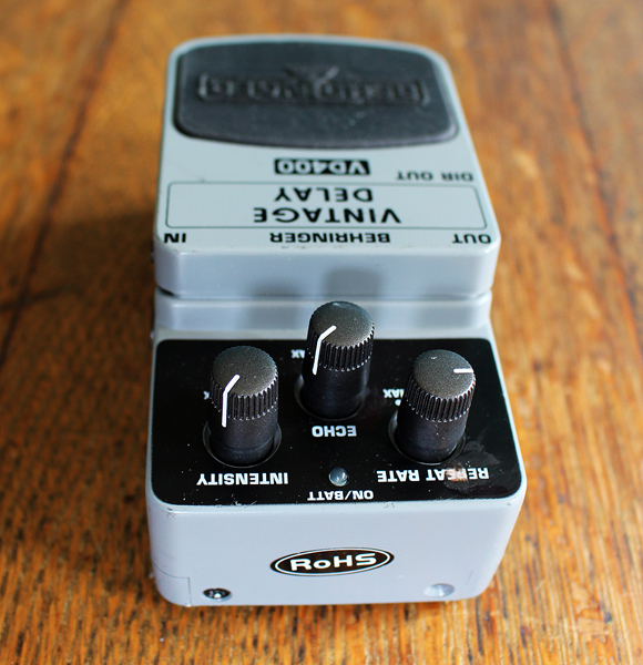 the Big World Blog Behringer Vintage Delay Pedal Working VD400