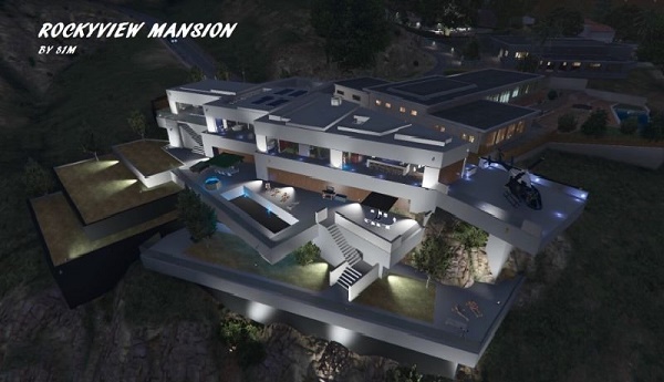 Rockyview Mansion Gtaind Mod Gta V Indonesia