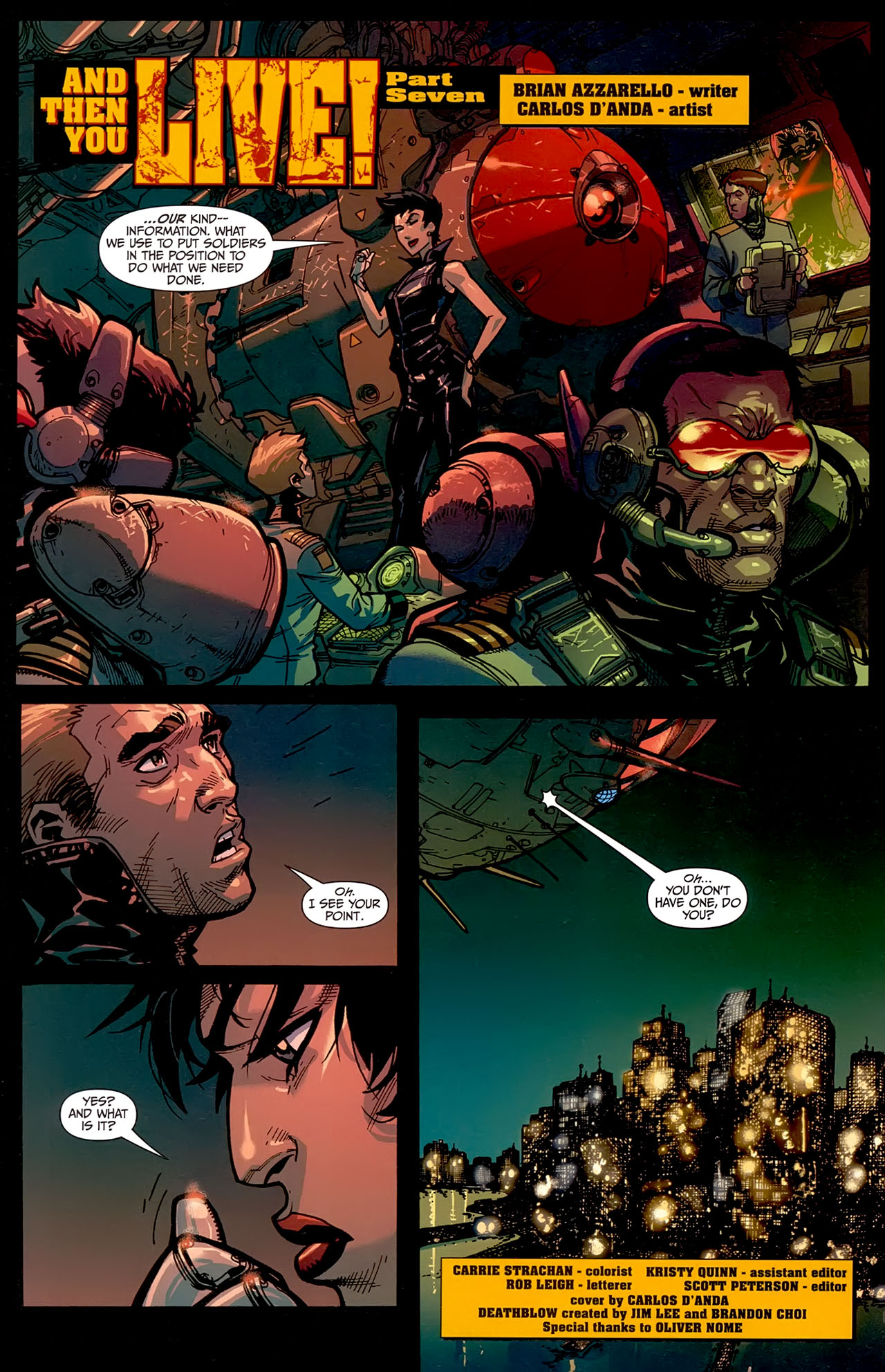 Read online Deathblow (2006) comic -  Issue #7 - 3