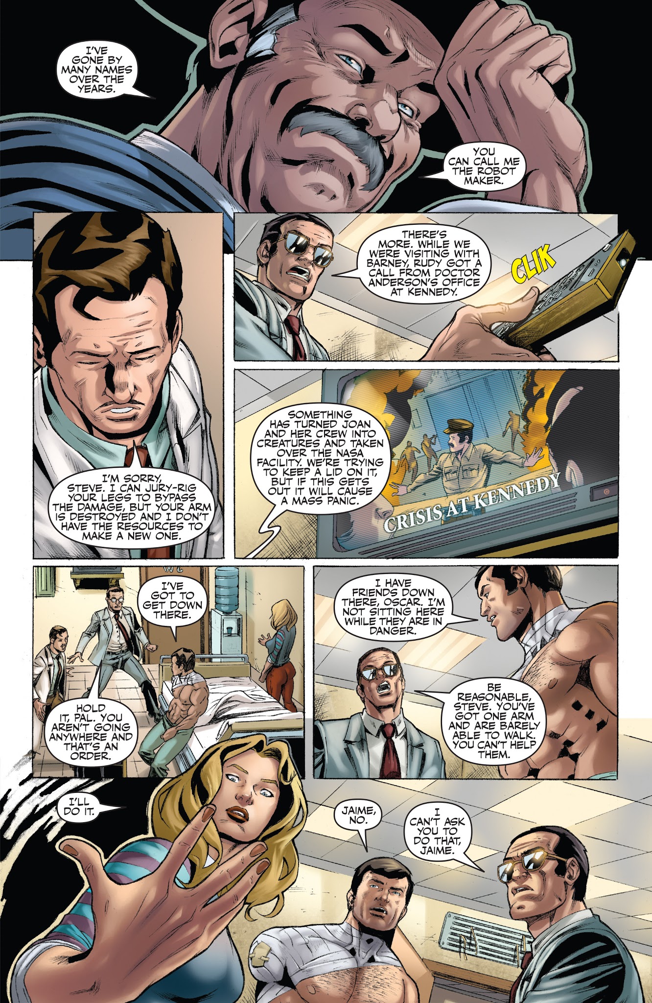 Read online The Six Million Dollar Man: Season Six comic -  Issue # _TPB - 113