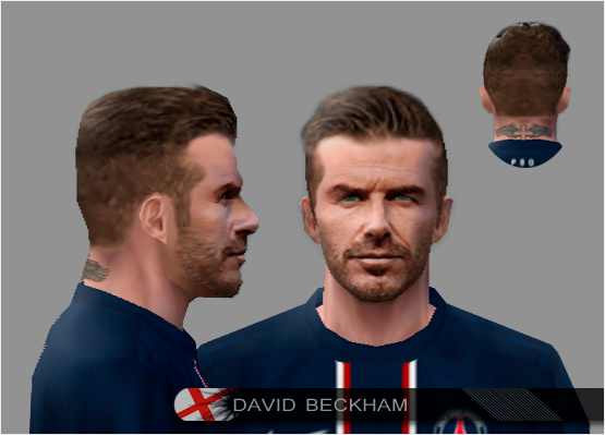 Ultigamerz Pes 6 David Beckham Legend Face