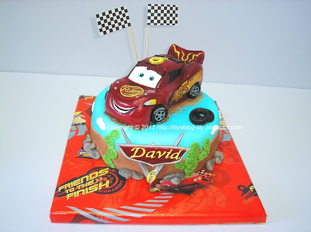 Tort Fulger McQueen 2/ Cake Lightning McQueen 2