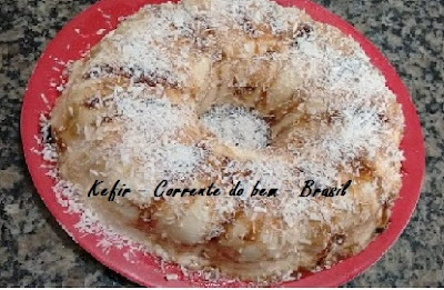 PUDIM DE MARIA MOLE E KEFIR (NÃO VAI AO FOGO) PUDIM DE MARIA MOLE E KEFIR (NÃO VAI AO FOGO)