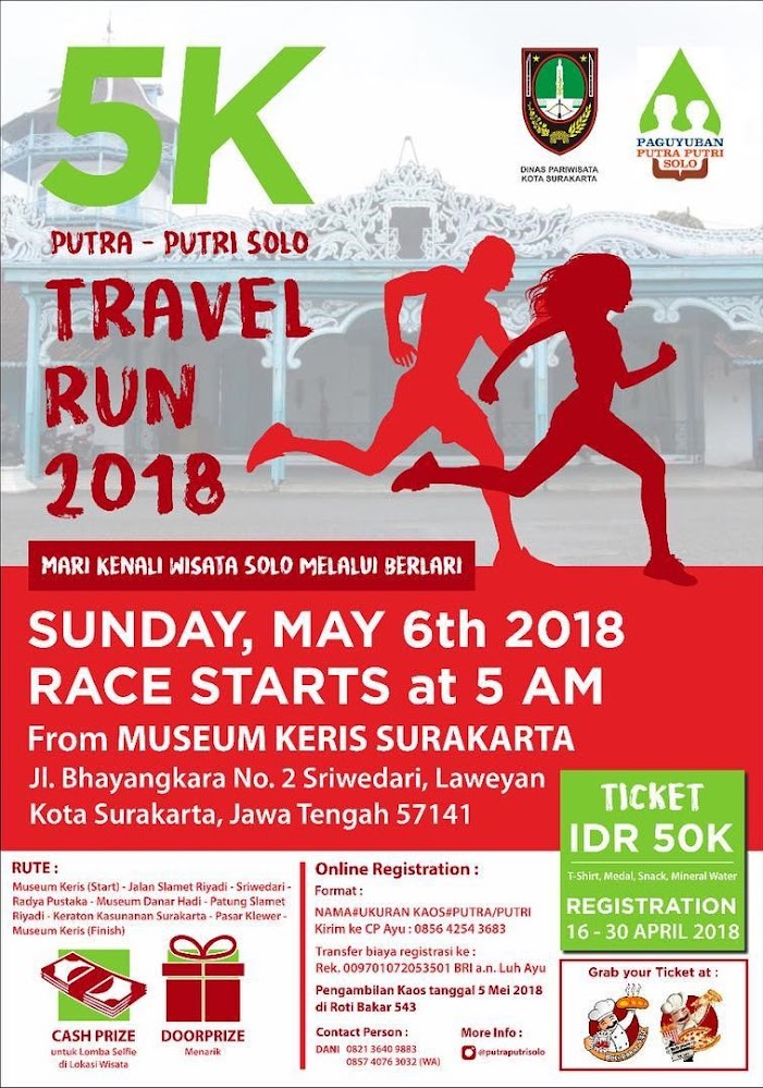 Putra-Putri Solo - Travel Run • 2018 Putra-Putri Solo - Travel Run • 2018