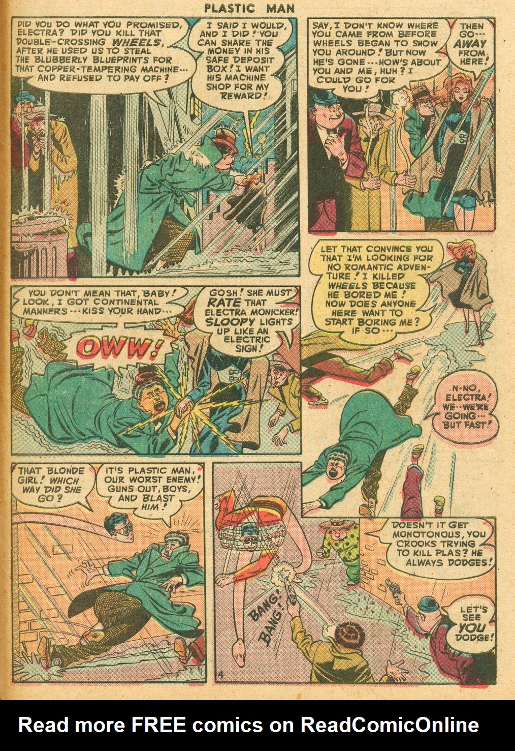 Read online Plastic Man (1943) comic -  Issue #10 - 39