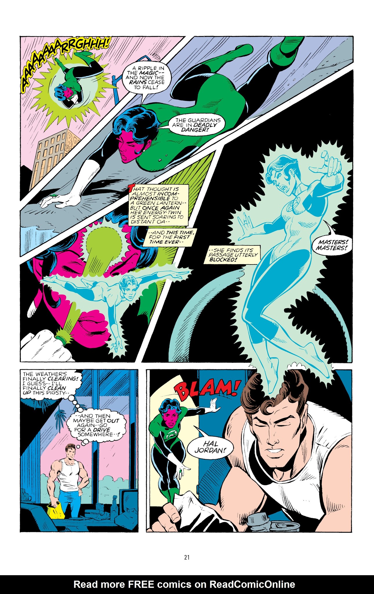 Read online Green Lantern: Sector 2814 comic -  Issue # TPB 3 - 21